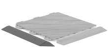 Hörnlist Deck45 Soft Grey 2-pack Hestra